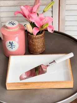 BANDEJA ESMALTE BLANCA