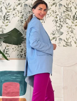 Blazer fluido suave