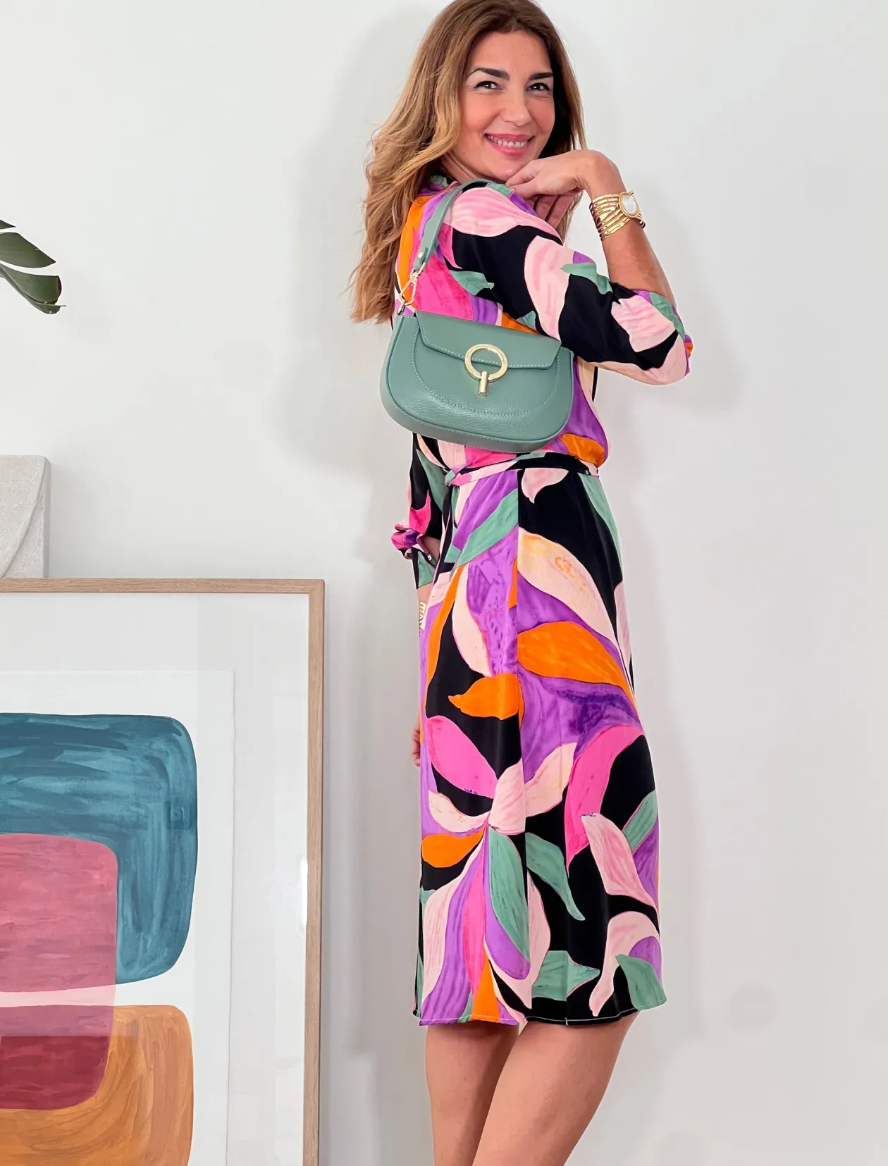 Bolso Alessandra Verde agua