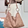 Bolso aros ideal taupe
