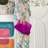 Bolso fruncido ideal buganvilla