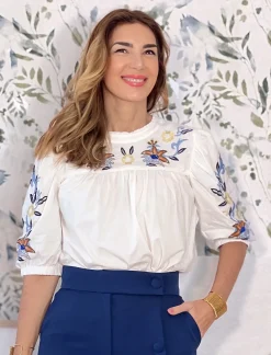 Camisa bordada Emily