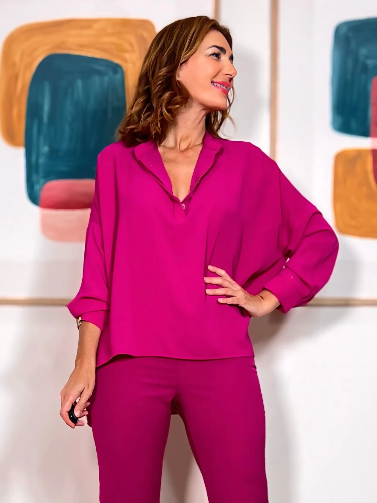 CAMISA CAROLINA BUGANVILLA