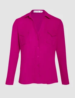 Camisa de viscosa para todo buganvilla