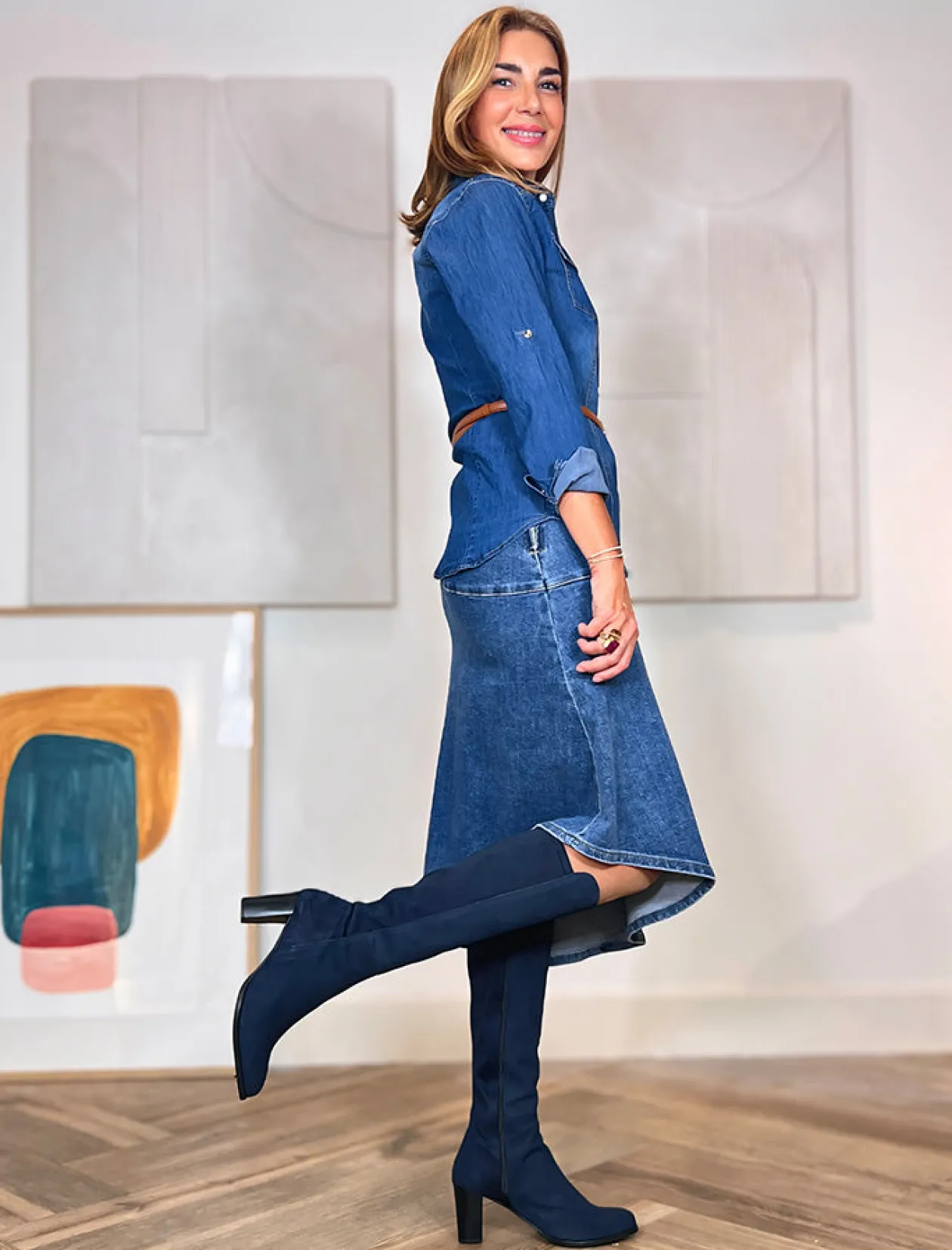CAMISA JEANS BLUE
