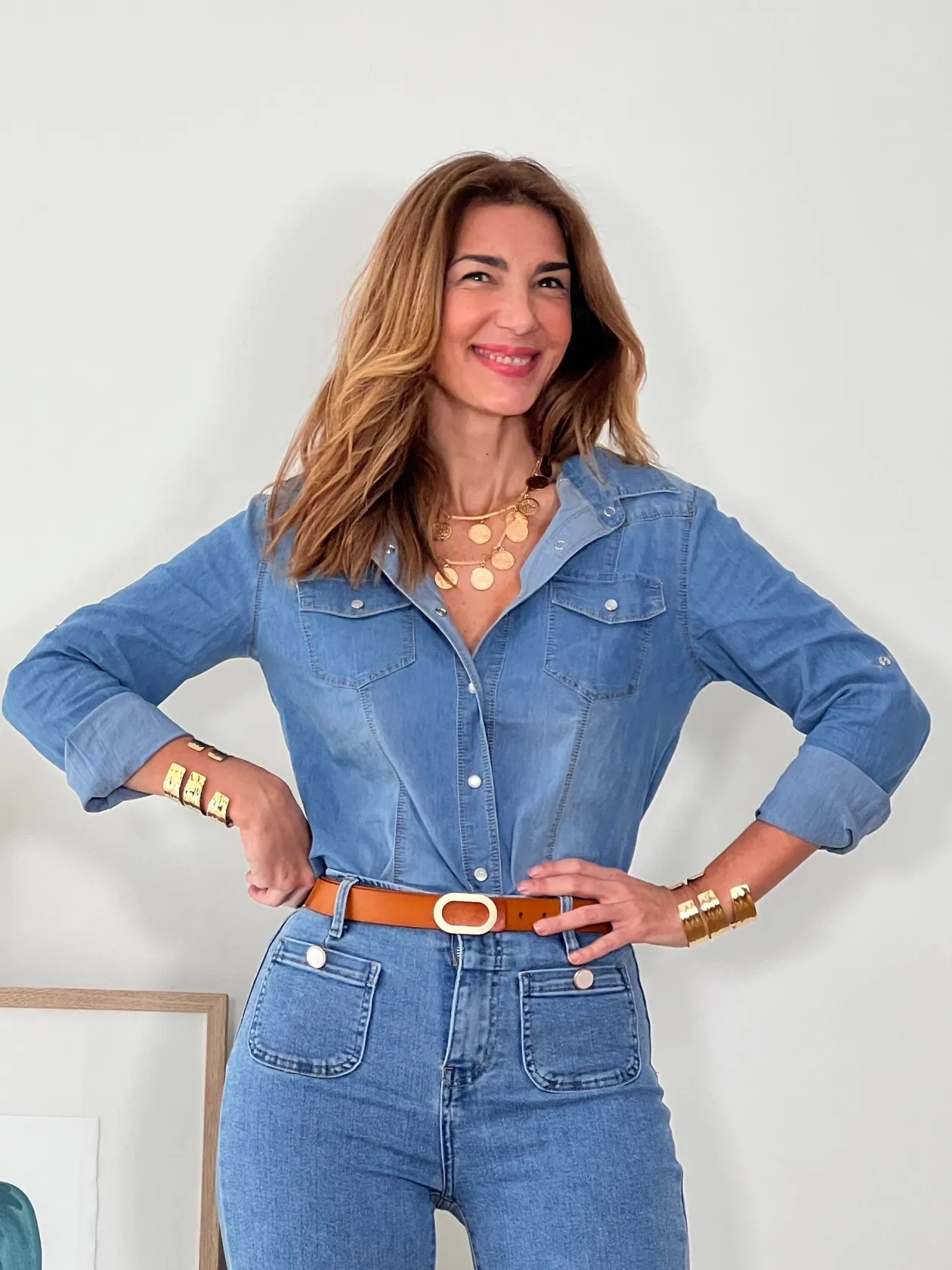 Camisa jeans Clara