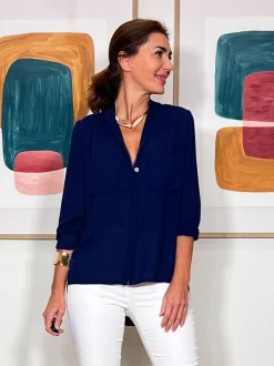 CAMISA NATI MARINO