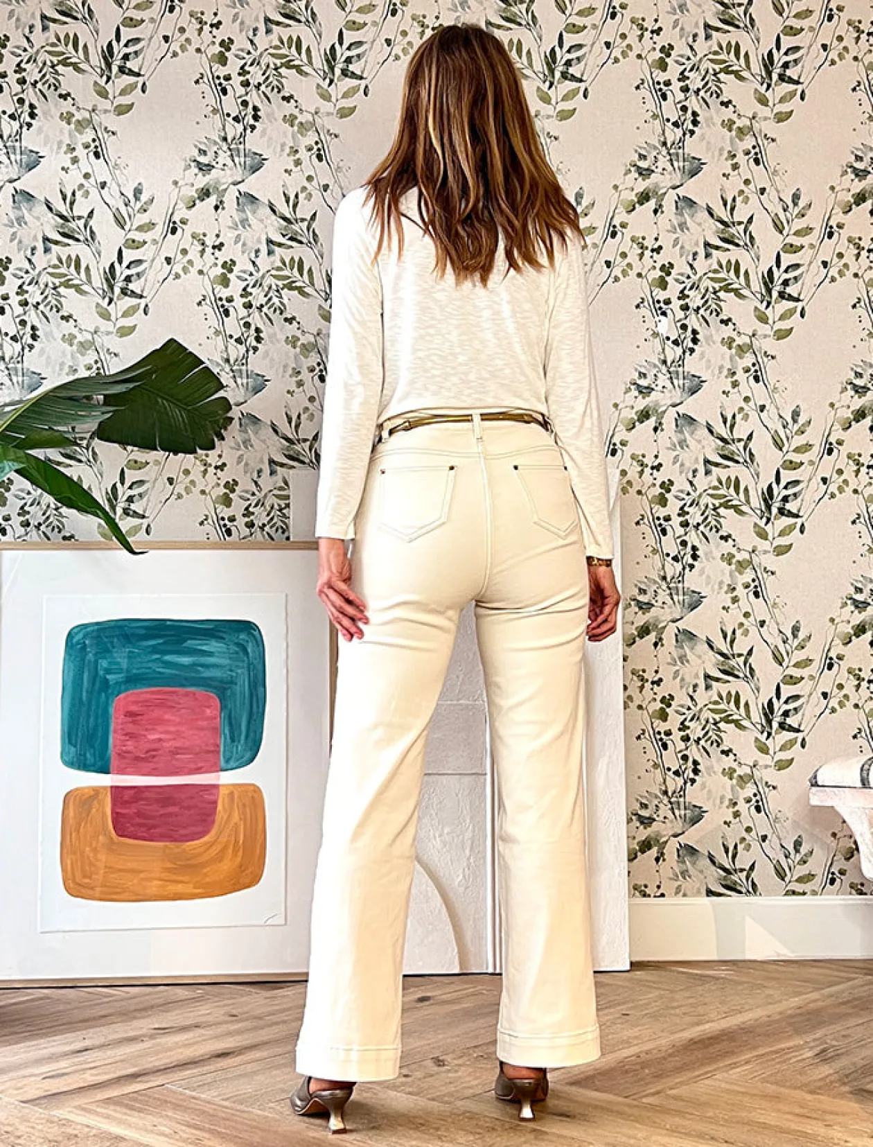 Camiseta Davinia beige