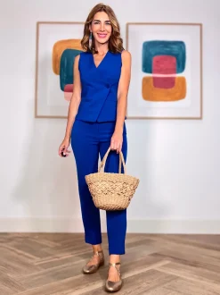 Chaleco Chic azulón