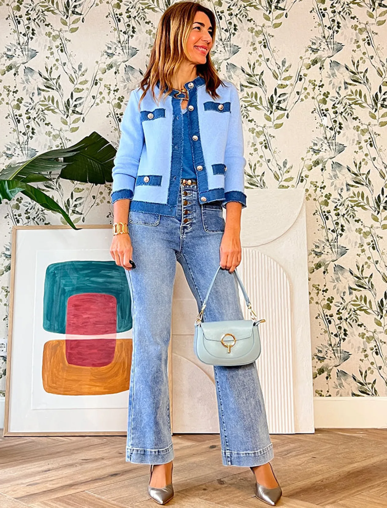 Chaqueta denim blue