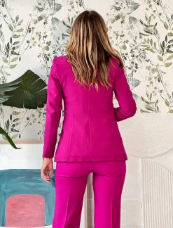Chaqueta Slim chic buganvilla