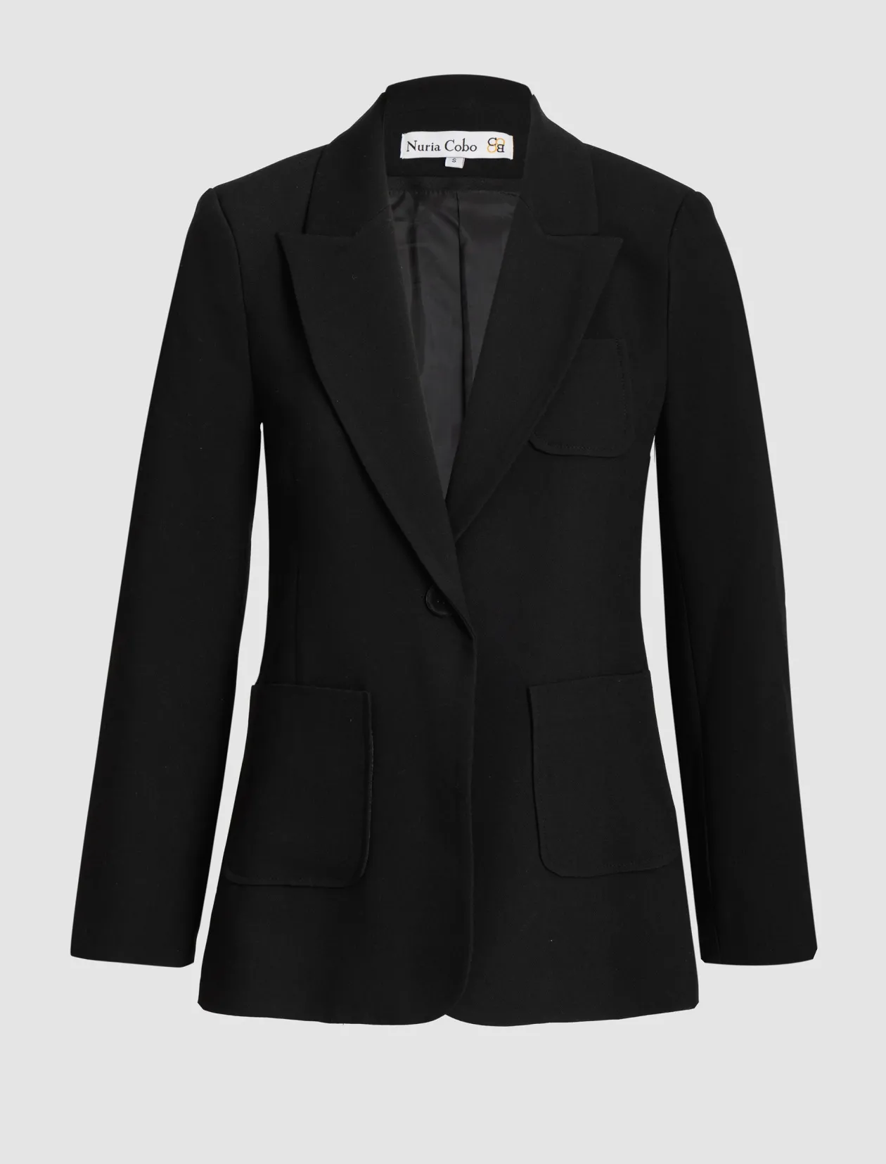 Chaqueta Slim chic negra