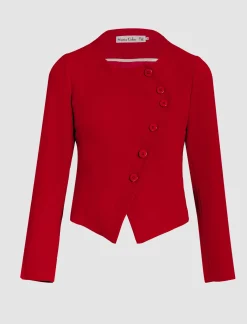 Chaqueta Valerie chic marsala
