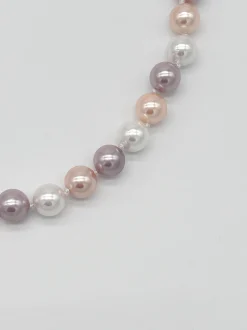 COLLAR PERLAS ROSADAS