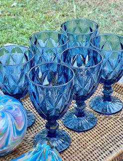 COPAS AGUAMARINAS (SET 6)