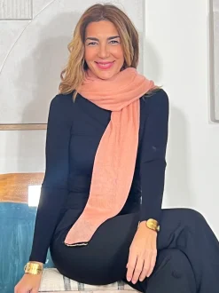 Foulard Alexa suave rosado