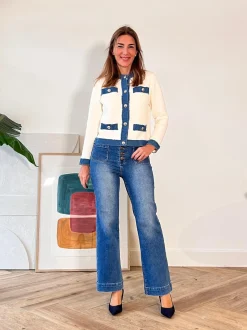 Jeans más bolsillos denim