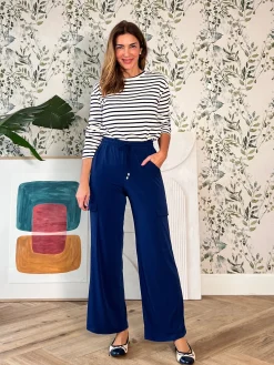 Pantalón cargo perfecto marino navy