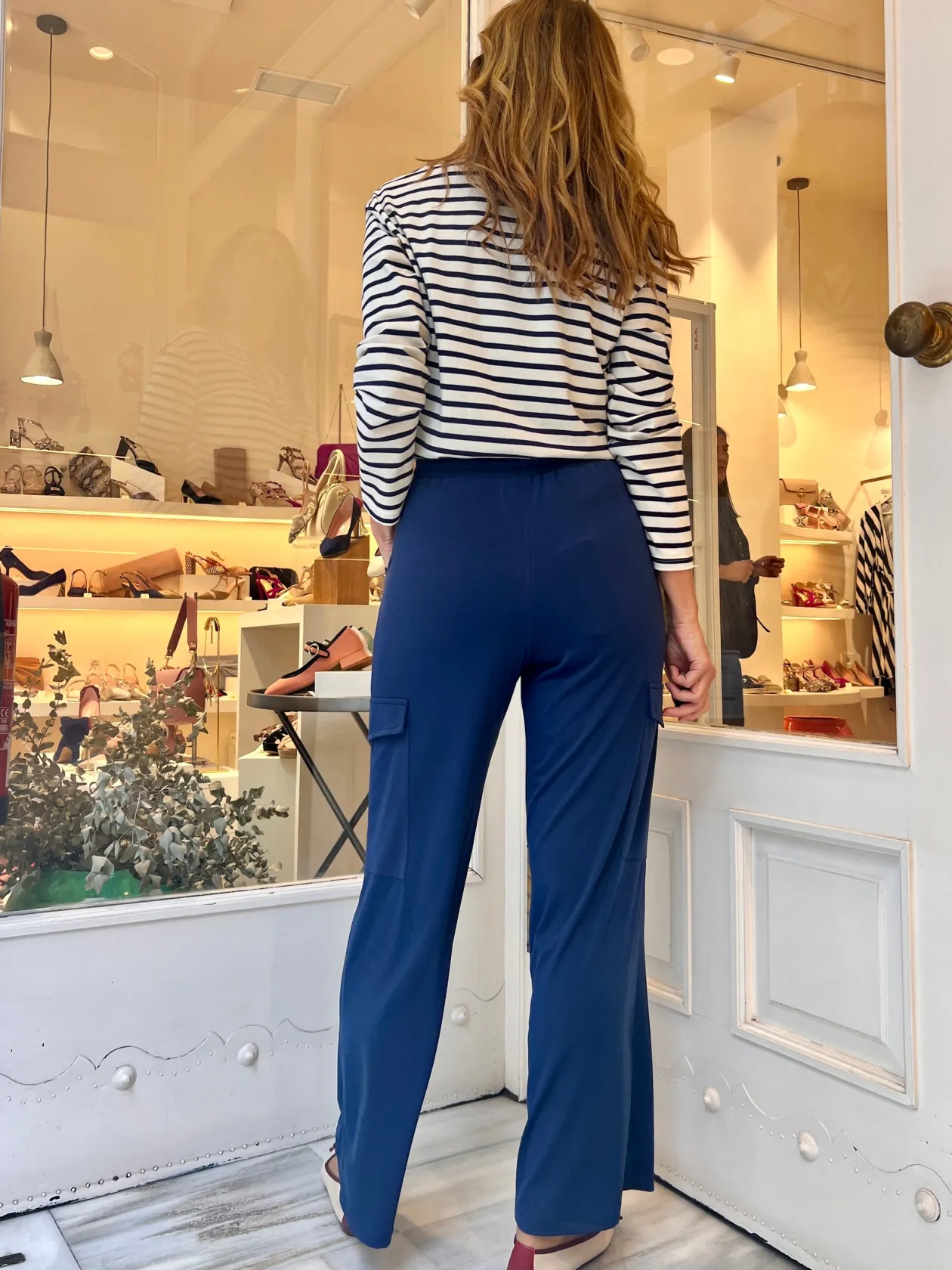 Pantalón cargo perfecto marino navy
