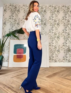 Pantalón más que ideal azul