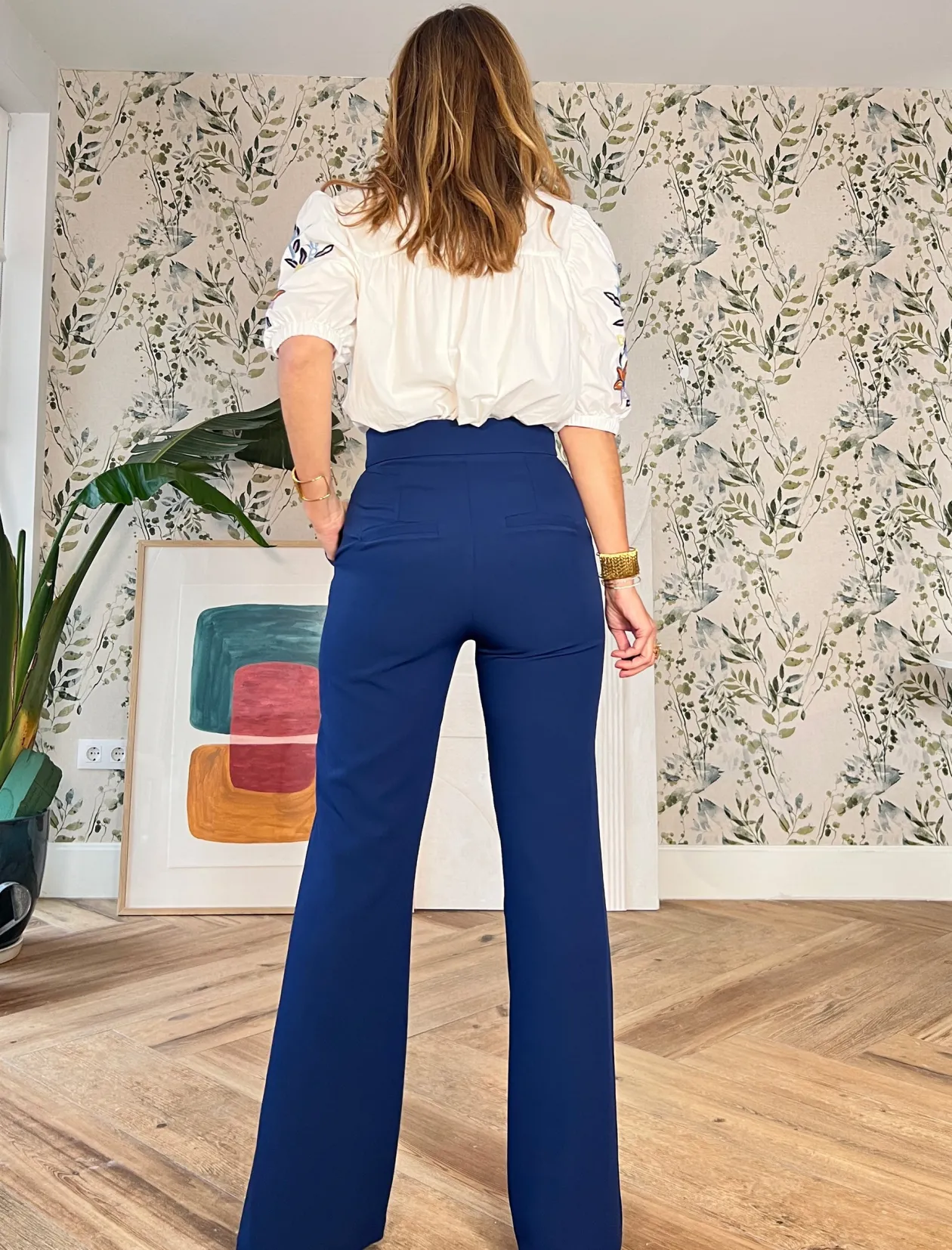 Pantalón más que ideal azul