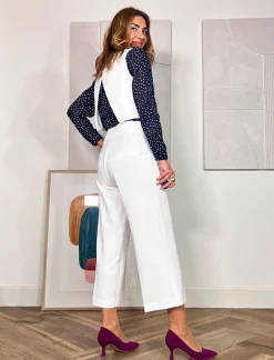 Pantalon imprescindible blanco