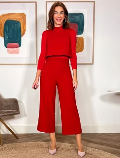 PANTALON IMPRESCINDIBLE ROJO