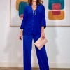 PANTALON SOFT FAVORECEDOR AZUL