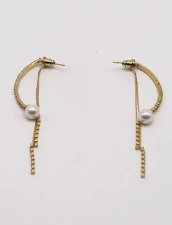 PENDIENTES CURVA Y PERLA