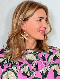 Pendientes en flor