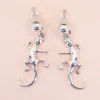 Pendientes Escultura Rana