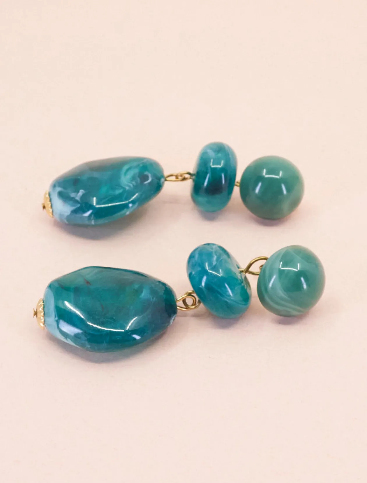 Pendientes Marieta Verde