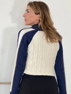 Pull cremallera navy-Comodidad y Estilo Moderno