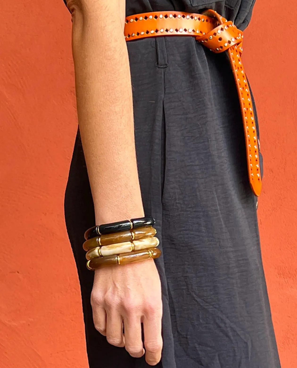 Pulsera Carmela Negra