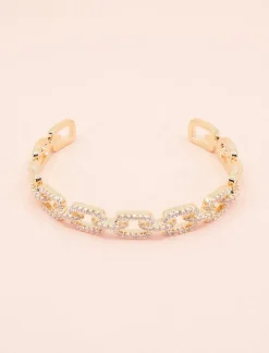 Pulsera Eslabones De Circonitas
