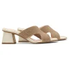 SANDALIA STRASS CHIC ORO