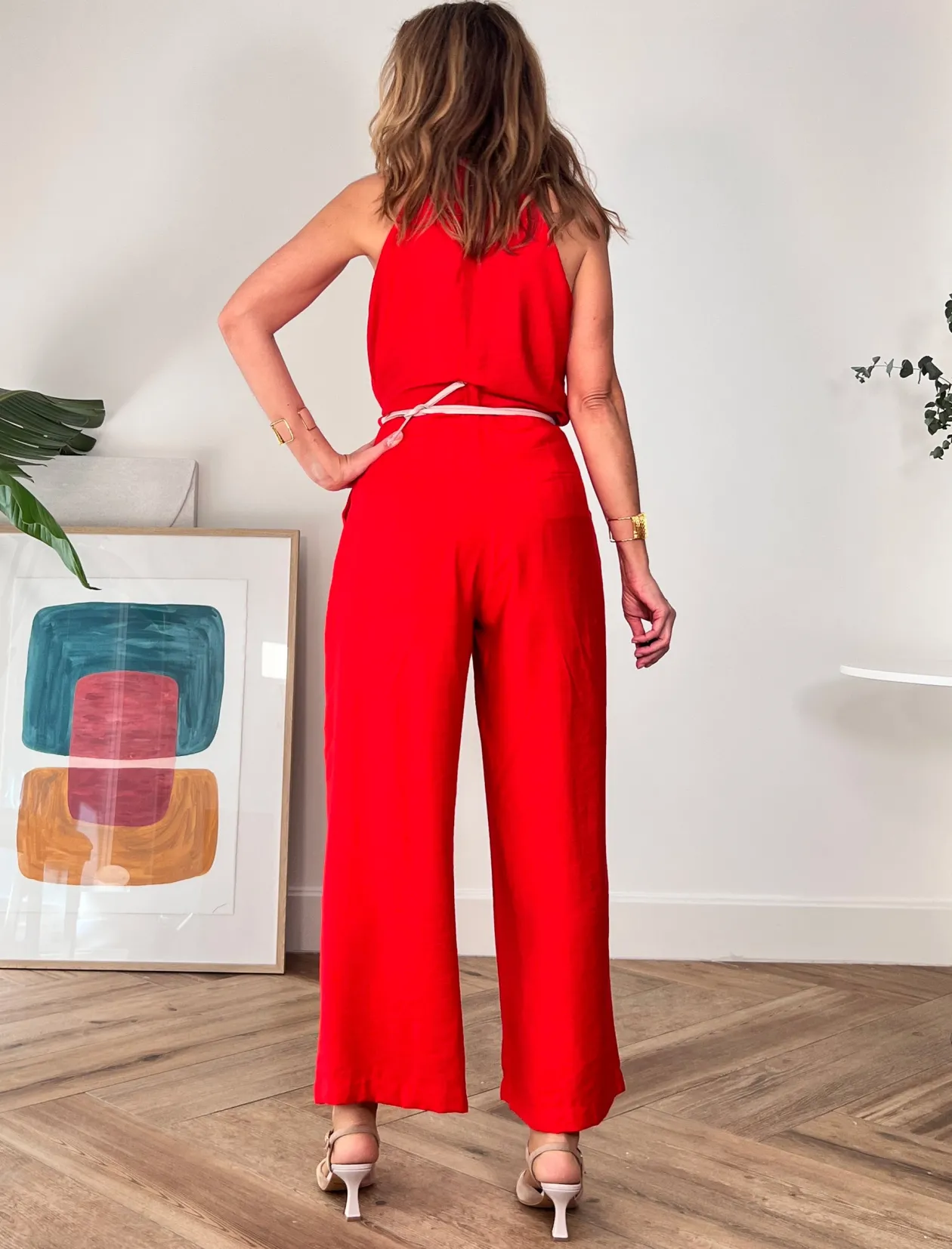 Top Amanda rojo