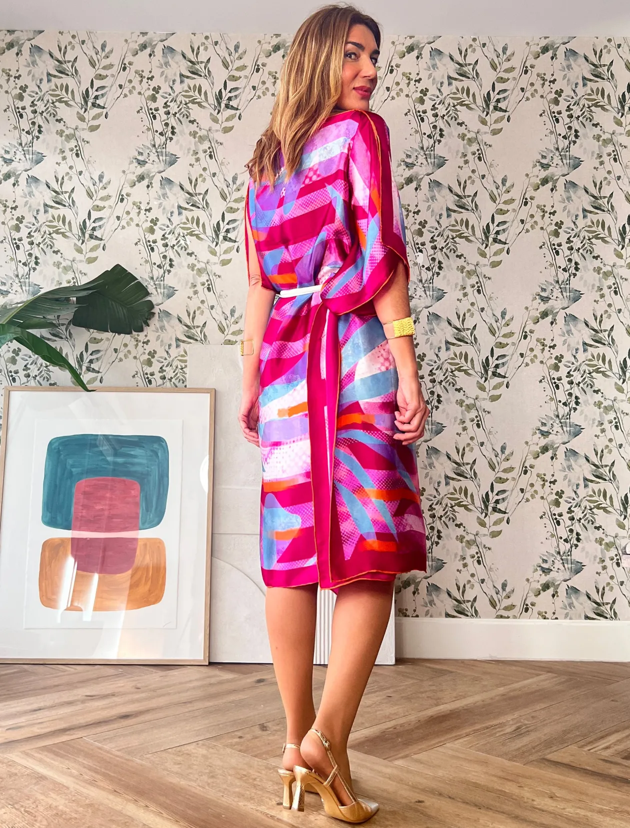 Vestido de seda Valerie