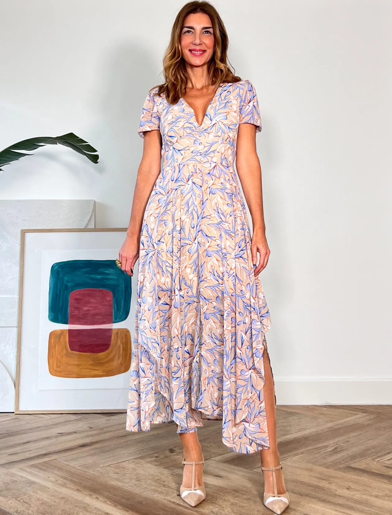 Vestido Fluido Lavanda