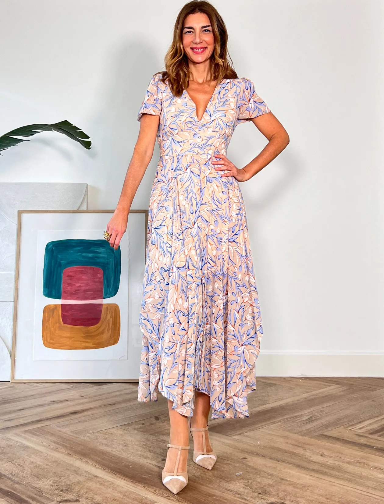 Vestido Fluido Lavanda