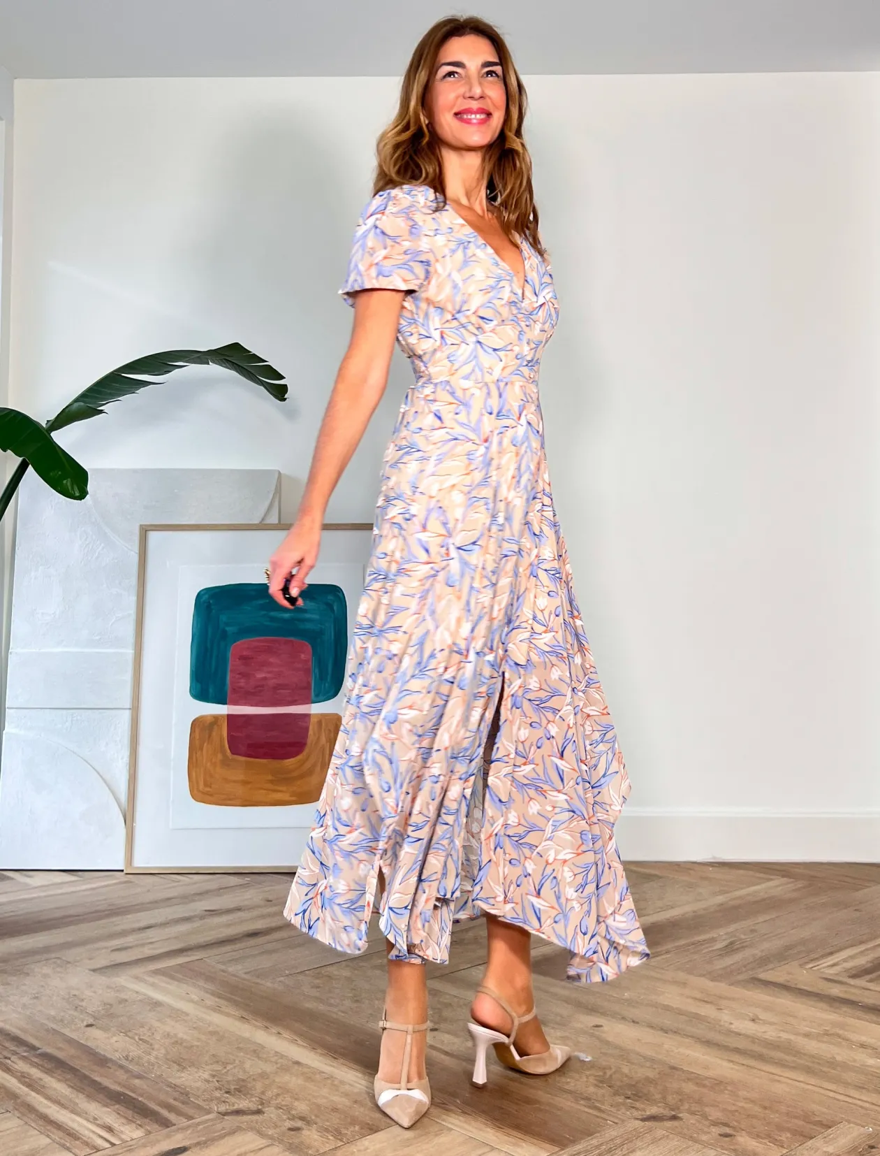 Vestido Fluido Lavanda