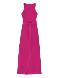VESTIDO MUY FAVORECEDOR FUCSIA